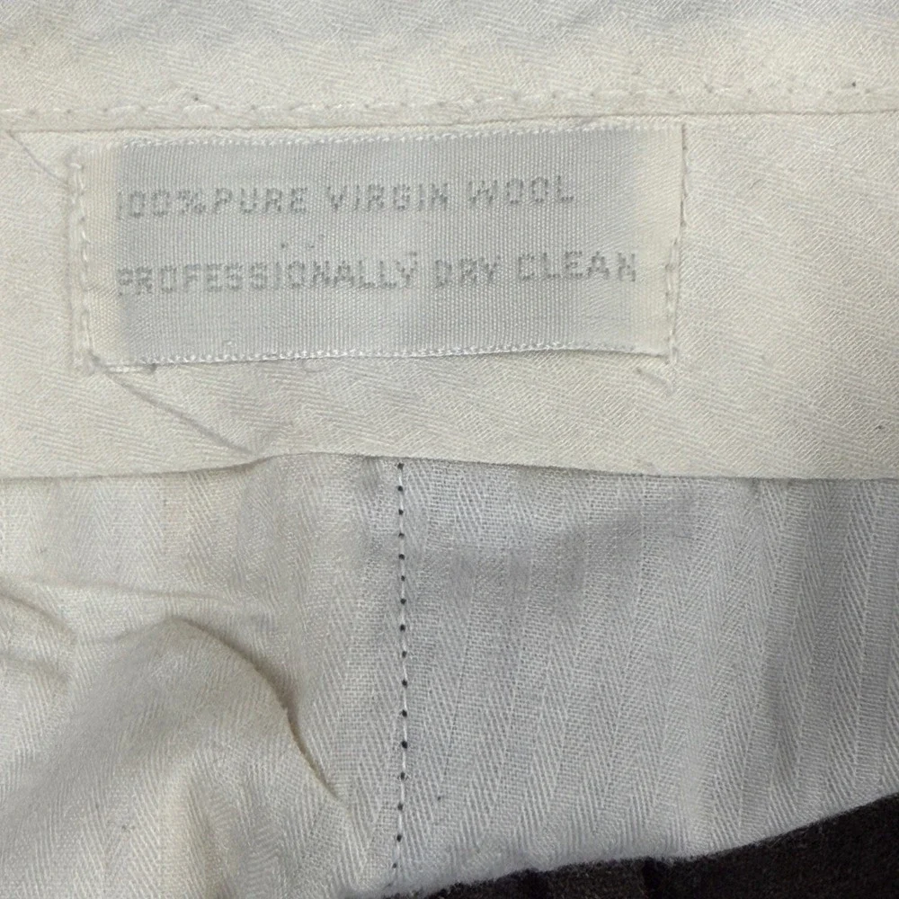 Cricketeer Mens Vintage Pleated Dress Pants Brown Straight Leg Size 42 RN 77219